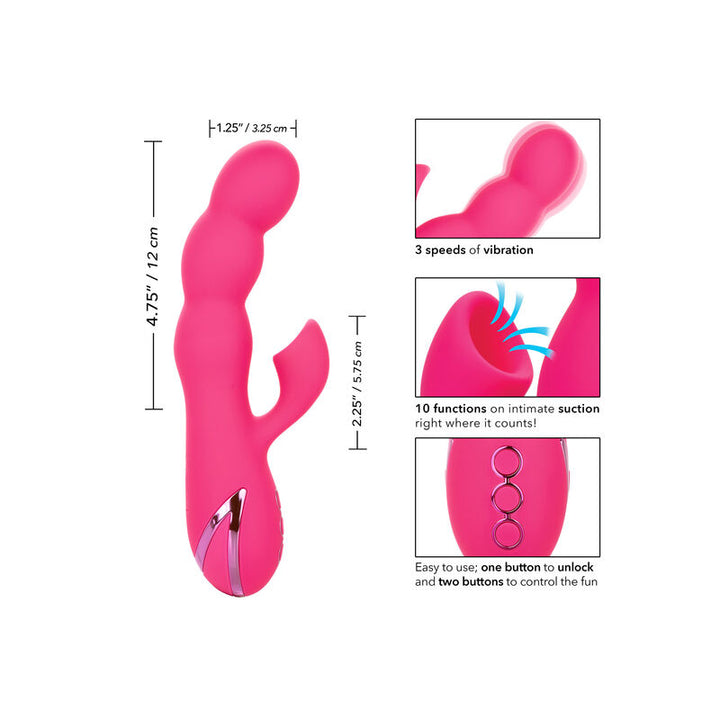 Vibrador Usb Sucção Calex Oceanside