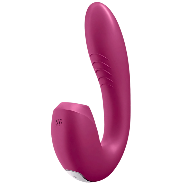 Vibrador Usb Sucção Satisfyer Sunray Vermelho Controlo Remoto App