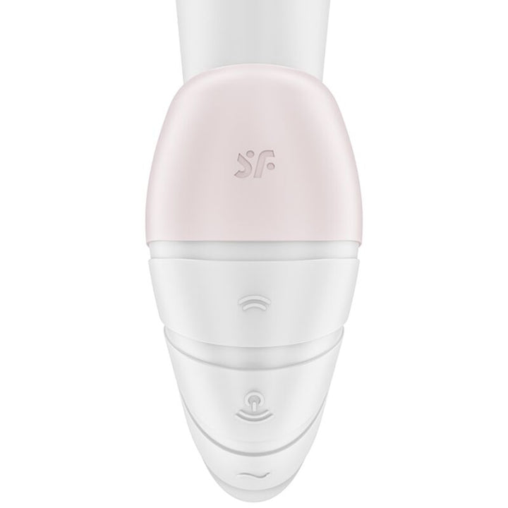 Vibrador Usb Sucção Satisfyer Supernova Branco