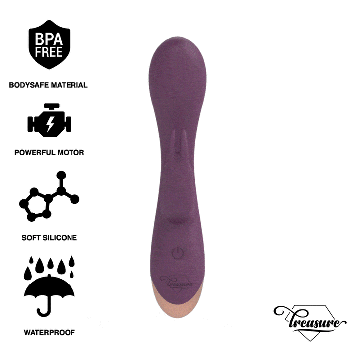 Vibrador Usb Treasure Lawrence Controlo Remoto Watchme