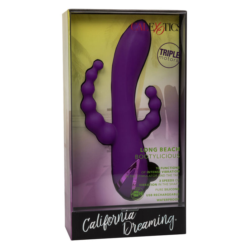 Vibrador Usb Triplo Calex Long Beach