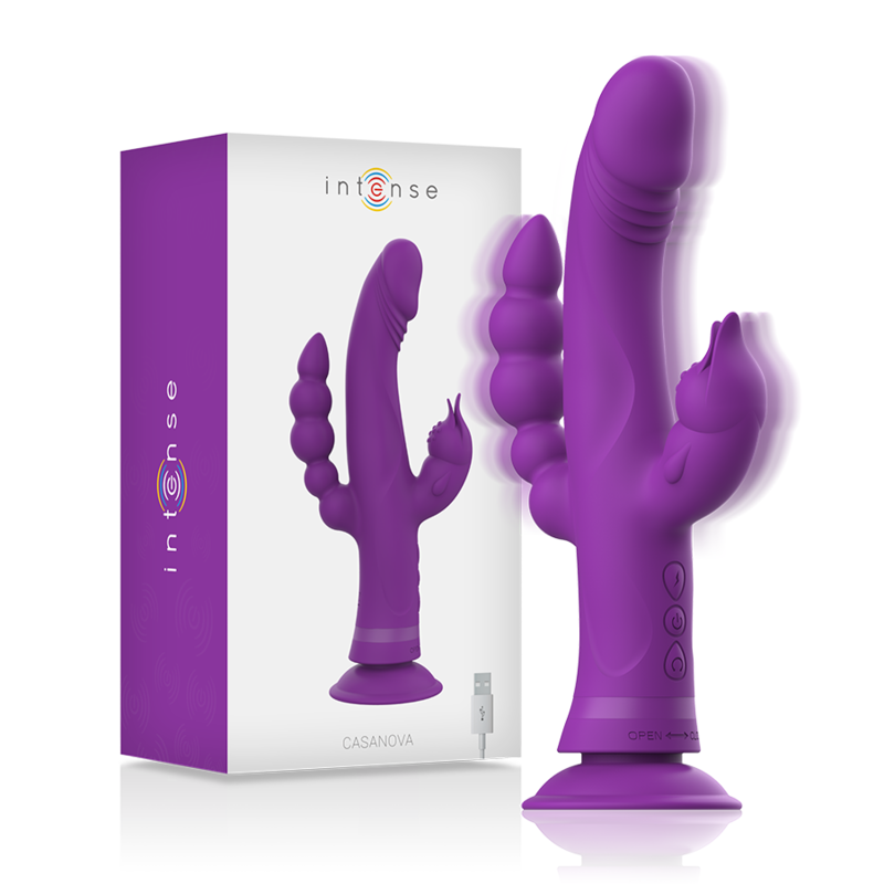 Vibrador Usb Triplo Intense Casanova