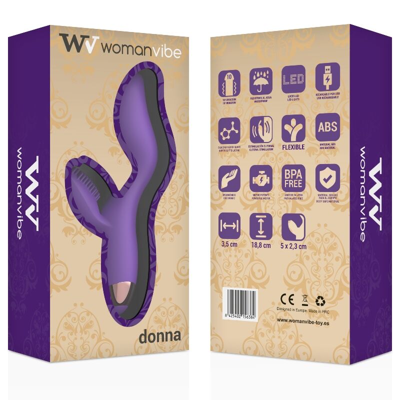 Vibrador Usb WomanVibe Donna