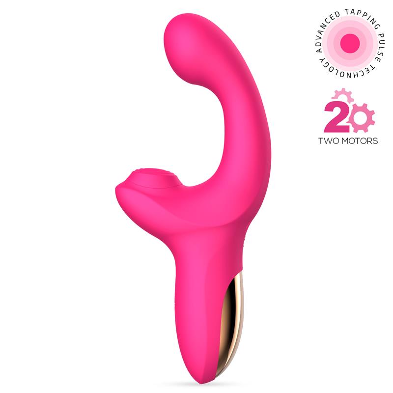 Vibrador Usb Movimento Ponto-G e Pulsação Action Volse