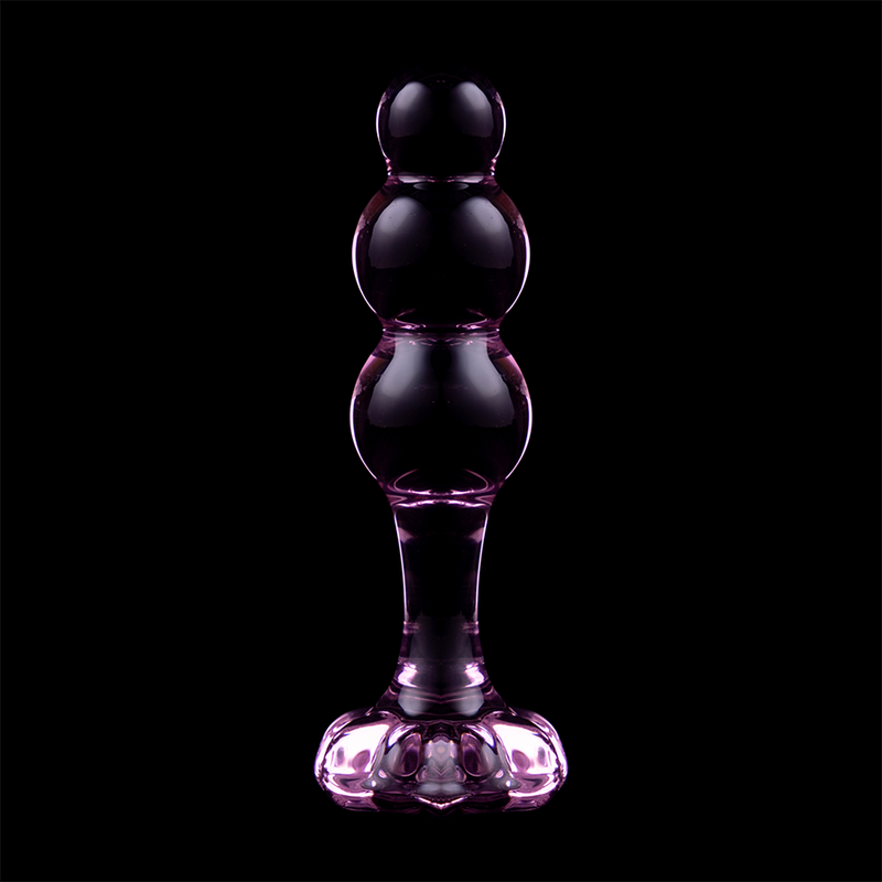 Dildo De Vidro Ibiza N1 Rosa 9x3cm