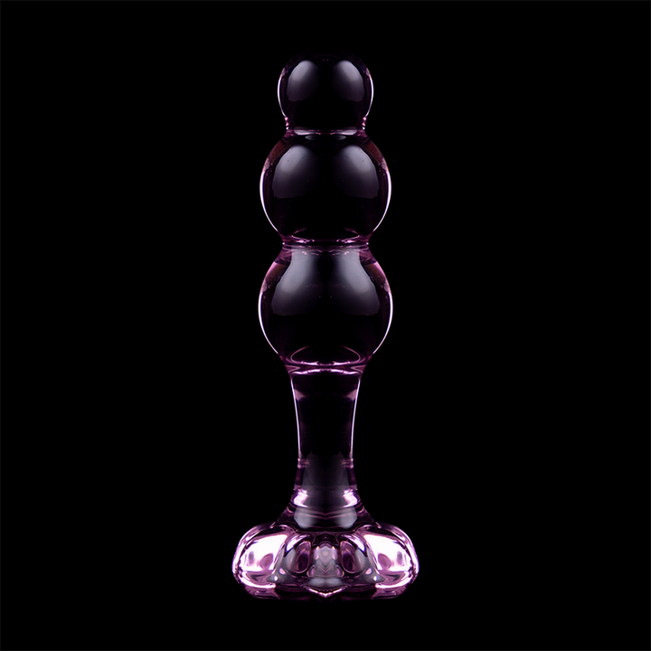 Dildo De Vidro Ibiza N1 Rosa 9x3cm