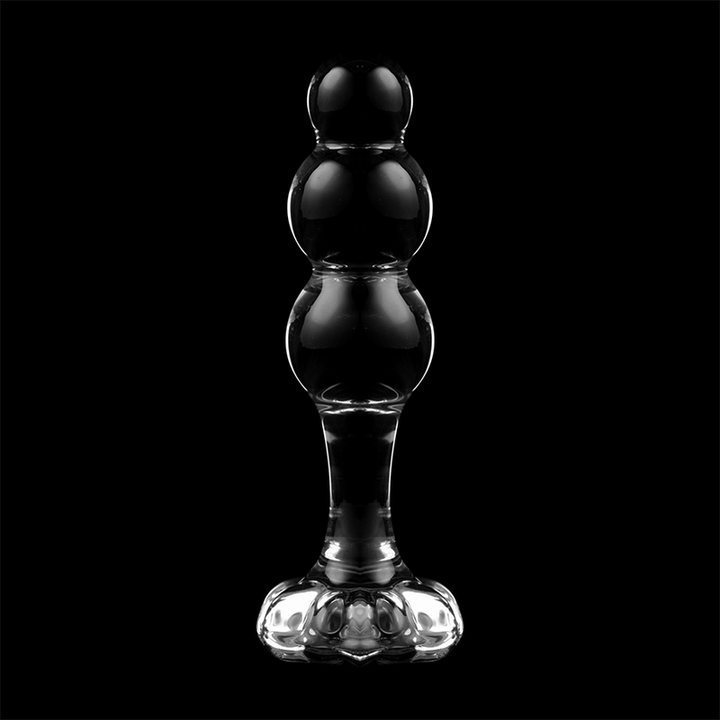 Dildo De Vidro Ibiza N1 Transparente 9x3cm