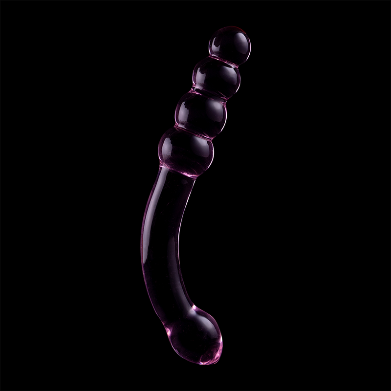 Dildo De Vidro Ibiza N14 Rosa 18.5x3cm