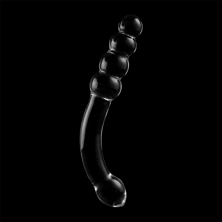 Dildo De Vidro Ibiza N14 Transparente 18.5x3cm