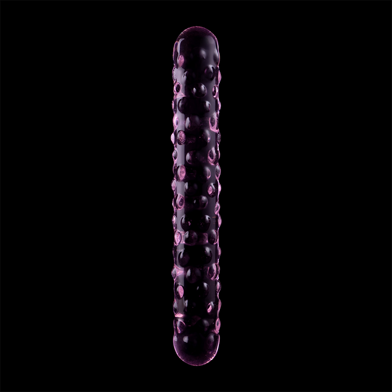 Dildo De Vidro Ibiza N15 Rosa 18.5x3cm