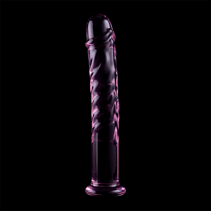 Dildo De Vidro Ibiza N16 Rosa 18.5x3cm