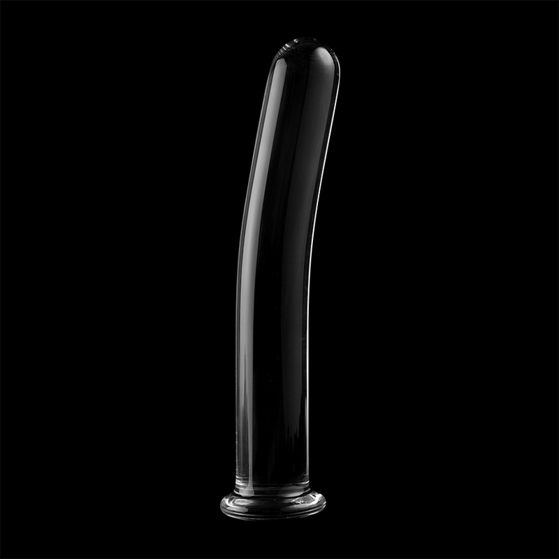 Dildo De Vidro Ibiza N17 Transparente 18.5x3cm
