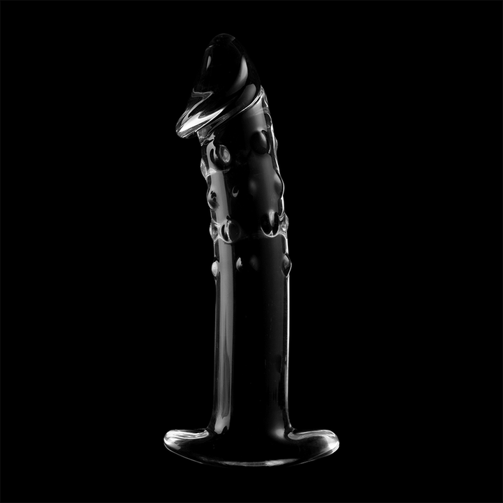 Dildo De Vidro Ibiza N19 Transparente 18.5x4cm