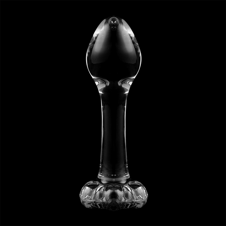 Dildo De Vidro Ibiza N2 Transparente 9.5x3.5cm