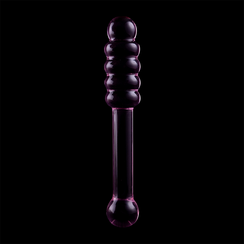 Dildo De Vidro Ibiza N20 Rosa 20.5x3cm
