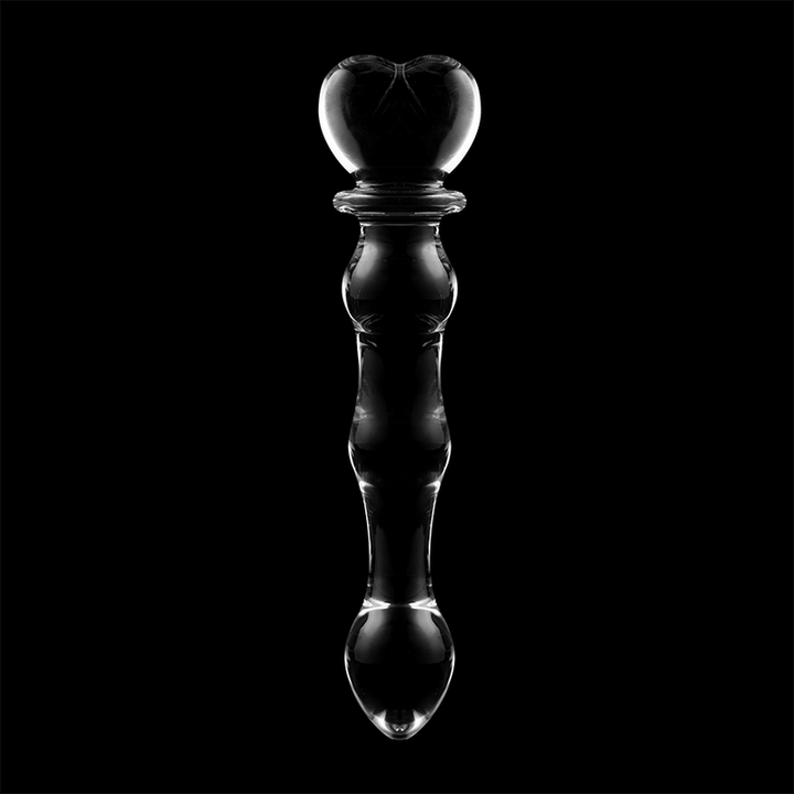 Dildo De Vidro Ibiza N21 Transparente 20.5x3.5cm