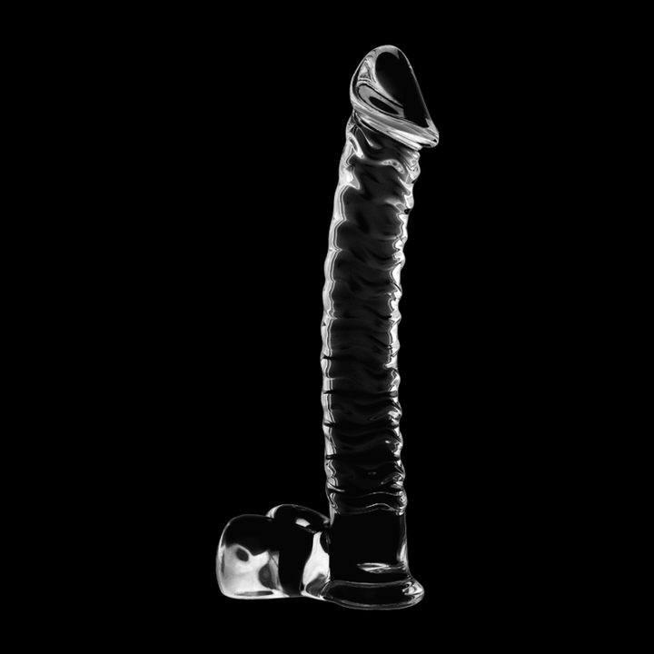 Dildo De Vidro Ibiza N23 Transparente 21.5x4cm