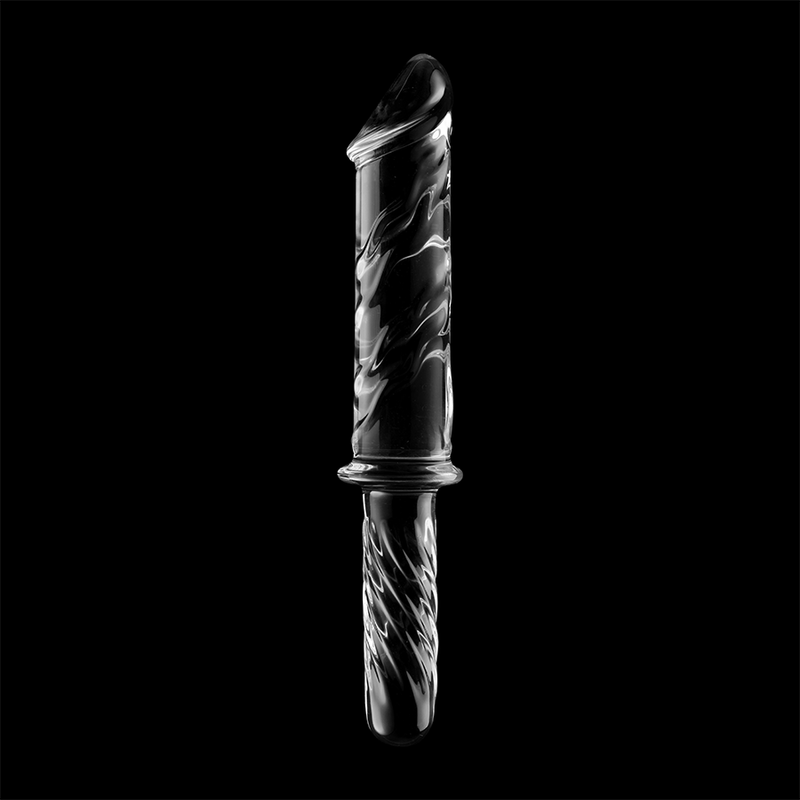 Dildo De Vidro Ibiza N24 Transparente 28.5x5cm