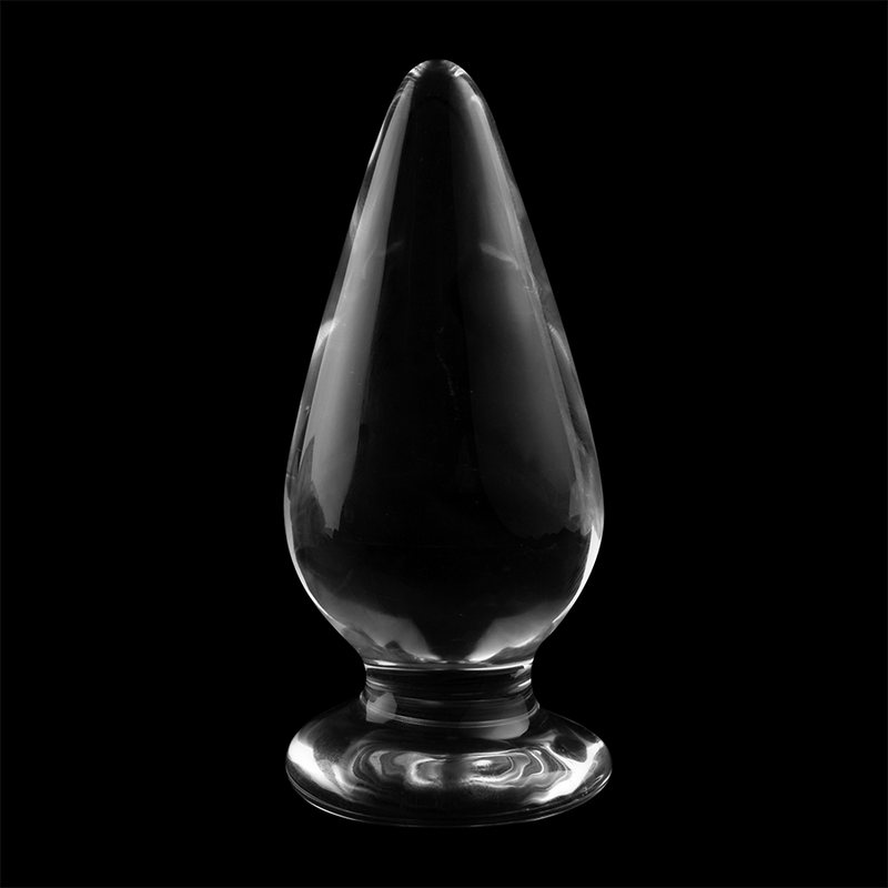 Dildo De Vidro Ibiza N4 Transparente 10x5cm