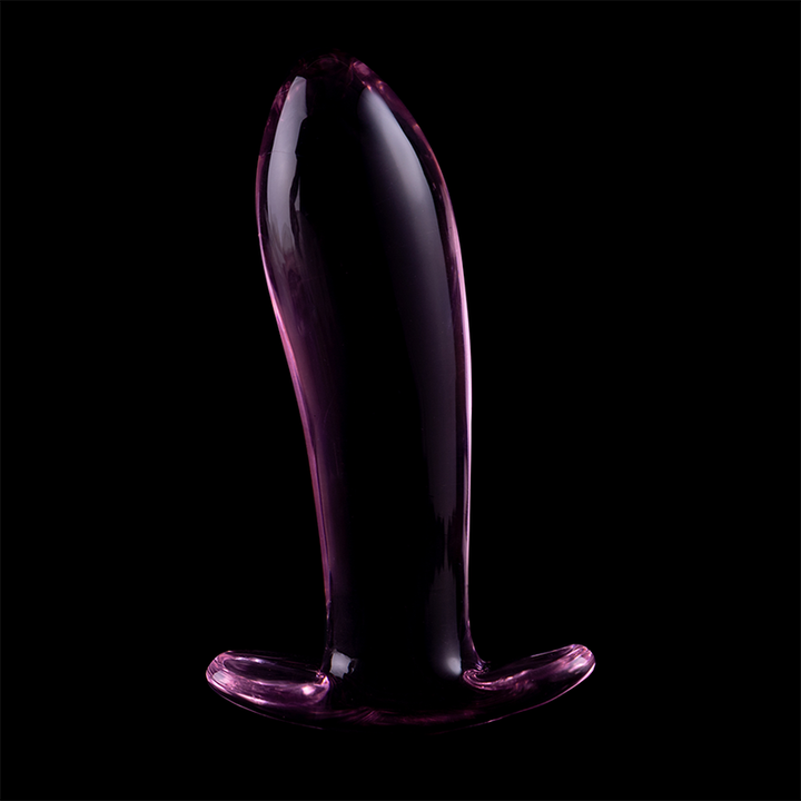 Dildo De Vidro Ibiza N5 Rosa 11x3.5cm