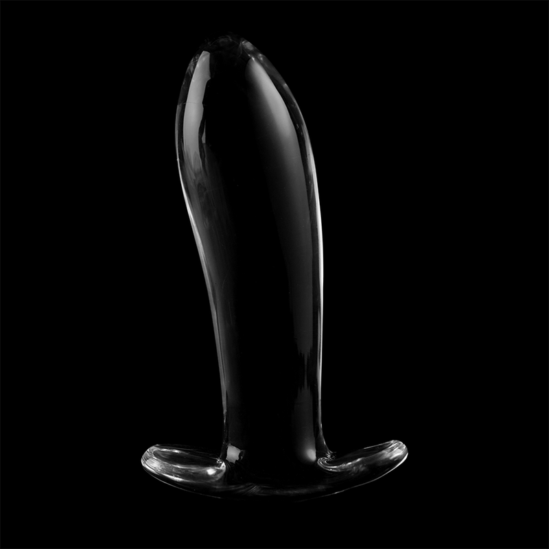 Dildo De Vidro Ibiza N5 Transparente 11x3.5cm