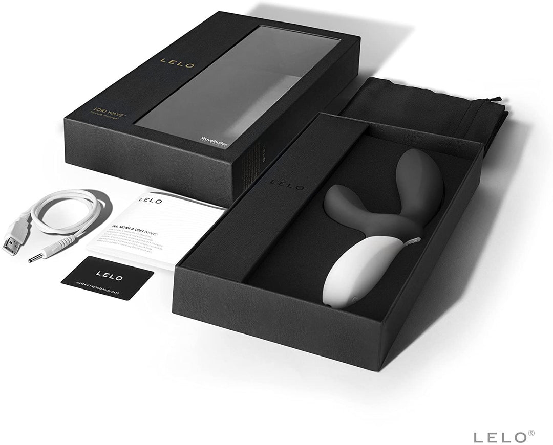 Estimulador de Próstata Loki Wave Preto USB