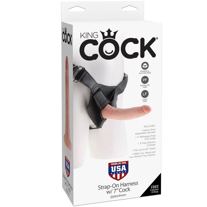 Strap-On King Cock 17.8cm