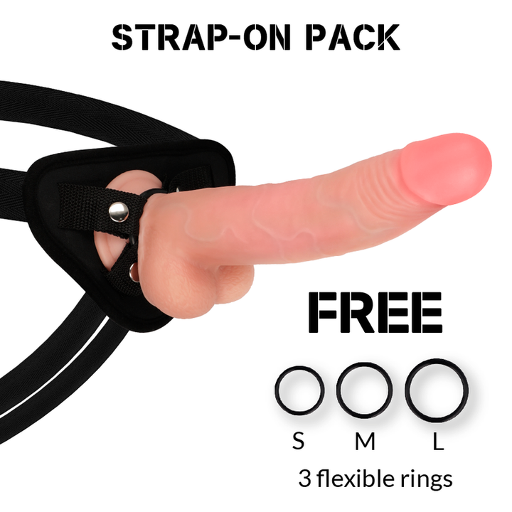 Strap-On Dildo Tripla Densidade RockArmy Leopard