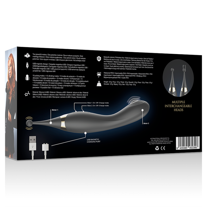 Vibrador Usb Firme Duplo Ibiza Malia
