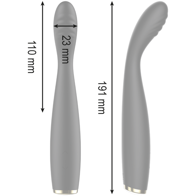 Vibrador Usb Flexível Ibiza Fary