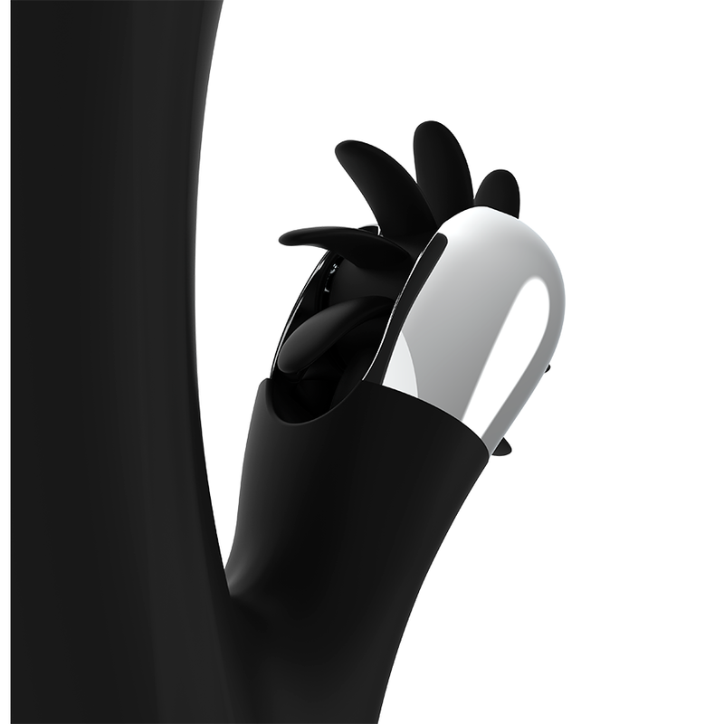 Vibrador Usb Movimento Língua Rotação Black&Silver Johnny