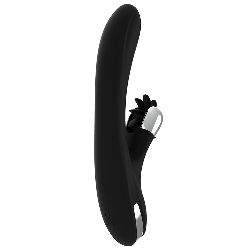 Vibrador Usb Movimento Língua Rotação Black&Silver Johnny