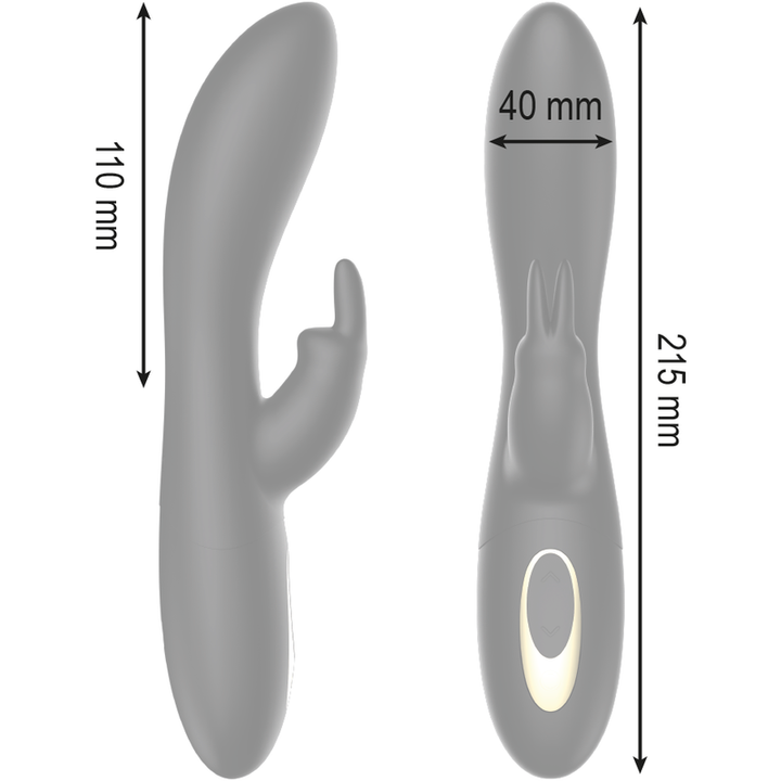 Vibrador Usb Movimento Rotação Ibiza Leia